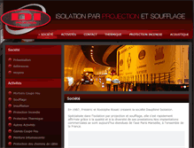 Tablet Screenshot of di-projection.com